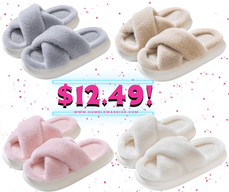 SOSUSHOE Fluffy Slippers!
